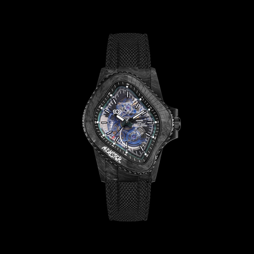 LAARVEE WATCH PEA005-CFRPBLK